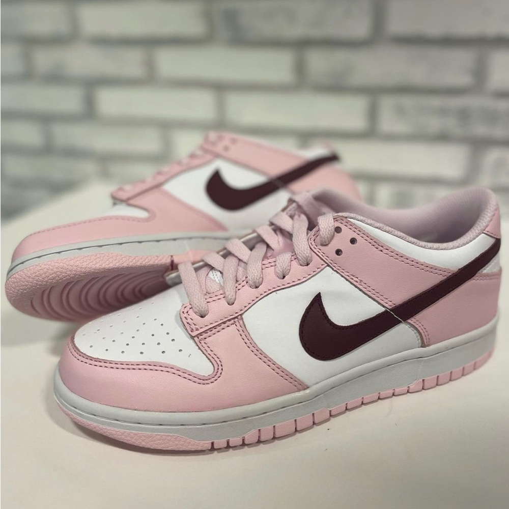 Nike Dunk Low Pink Foam Red GS Size 6